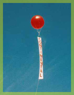 8' red balloon